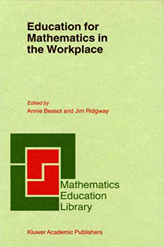 Education for Mathematics in the Workplace [Hardcover]