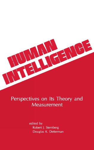 Human Intelligence Perspectives On Its Theory And Measurement [Hardcover]