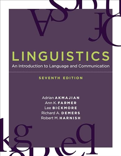 Linguistics, seventh edition An Introduction to Language and Communication [Paperback]