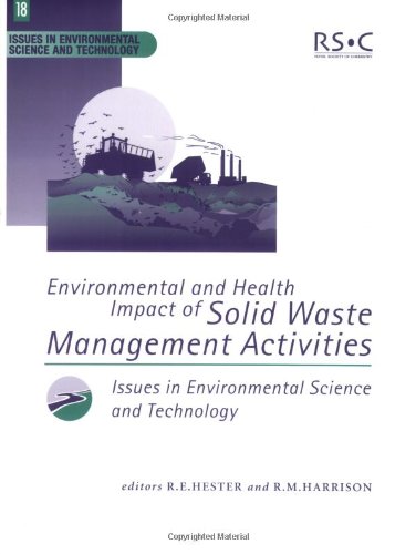 Environmental and Health Impact of Solid Waste Management Activities [Paperback]