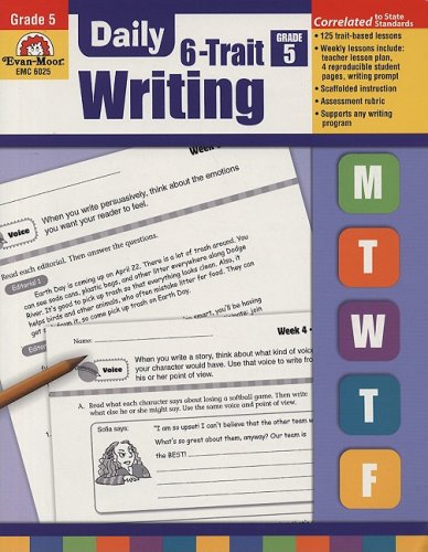 Daily 6-Trait Writing, Grade 5 [Paperback]