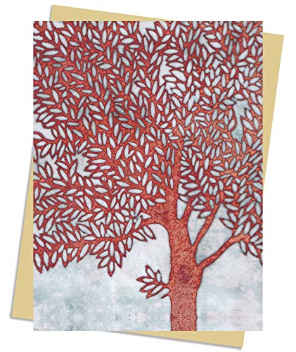 Janine Partington Copper Foil Tree Greeting Card Pack Pack of 6 [Cards]