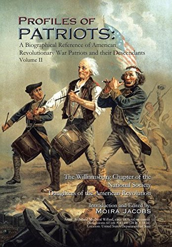 Profiles Of Patriots A Biographical Reference Of American Revolutionary War Pat [Hardcover]