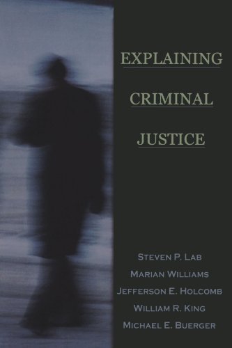 Explaining Criminal Justice [Paperback]
