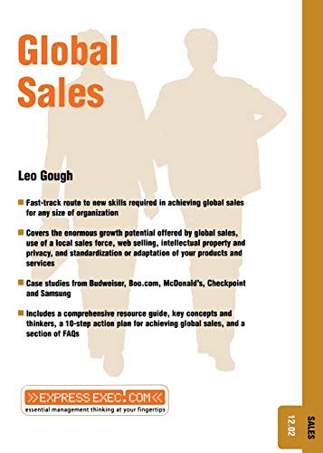 Global Sales Sales 12.2 [Paperback]