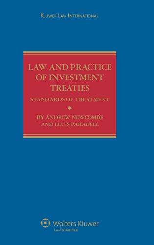 Law And Practice Of Investment Treaties Standards Of Treatment (kluwer Law Inte [Hardcover]