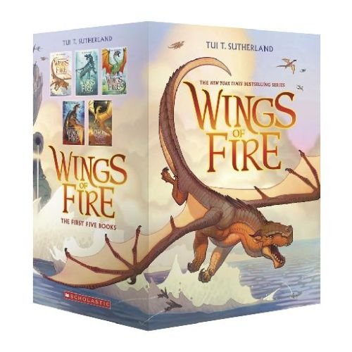 Wings of Fire Boxset, Books 1-5 (Wings of Fire) [Multiple copy pack]