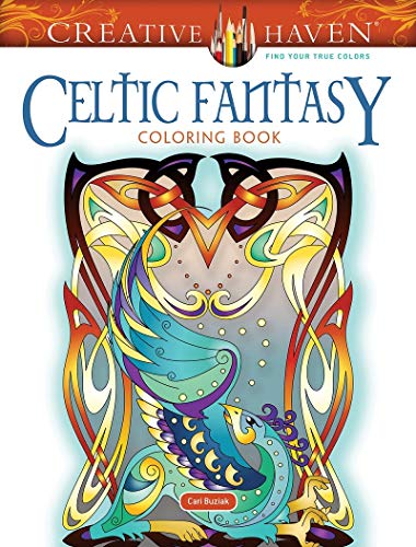 Creative Haven Celtic Fantasy Coloring Book [Paperback]