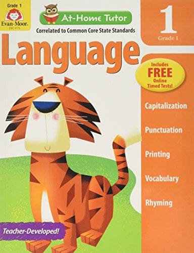 At-Home Tutor Language, Grade 1 [Paperback]