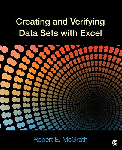 Creating and Verifying Data Sets with Excel [Paperback]