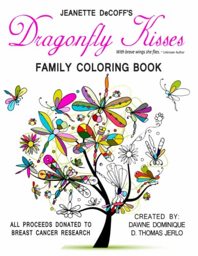 Dragonfly Kisses Family Coloring Book [Paperback]