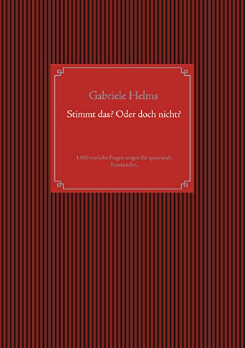 Stimmt Das Oder Doch Nicht