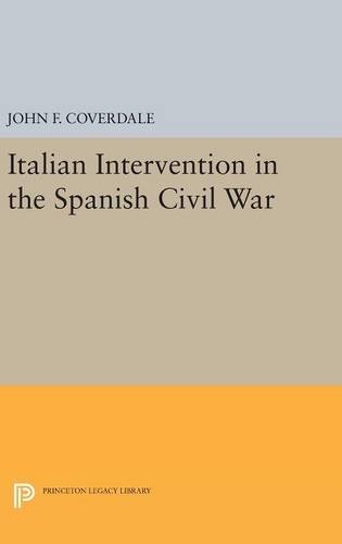 Italian Intervention in the Spanish Civil War [Hardcover]