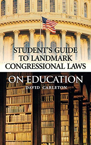 Landmark Congressional Laws on Education [Hardcover]