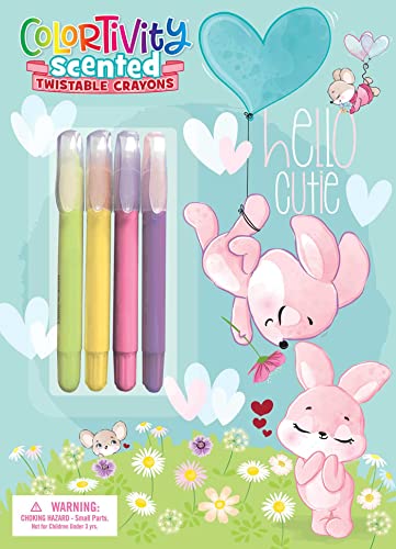 Hello, Cutie Colortivity with Scented Twist-up Crayons [Paperback]
