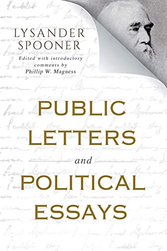 Public Letters and Political Essays [Paperback]
