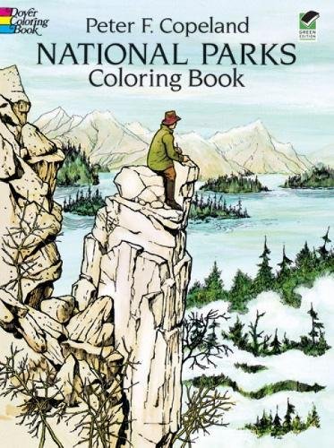 National Parks Coloring Book [Paperback]