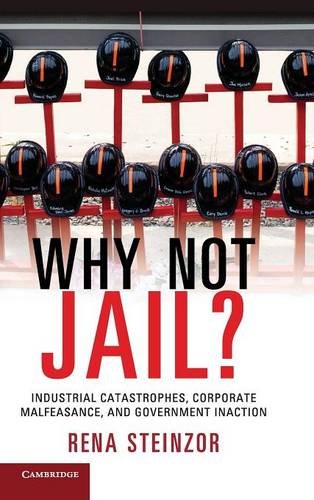 Why Not Jail Industrial Catastrophes, Corporate Malfeasance, and Government In [Hardcover]