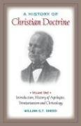 History of Christian Doctrine  Volume [Paperback]
