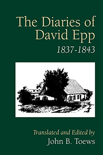 Diaries of David Epp [Paperback]
