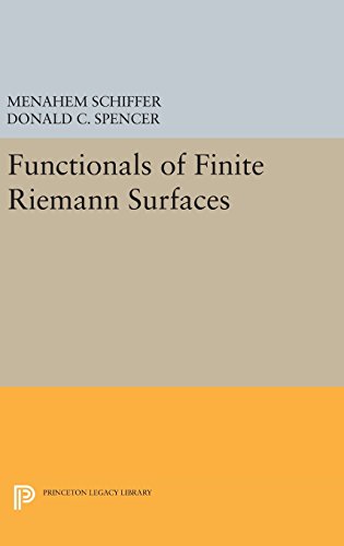 Functionals of Finite Riemann Surfaces [Hardcover]