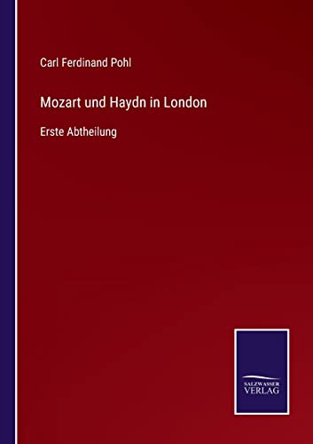 Mozart Und Haydn In London