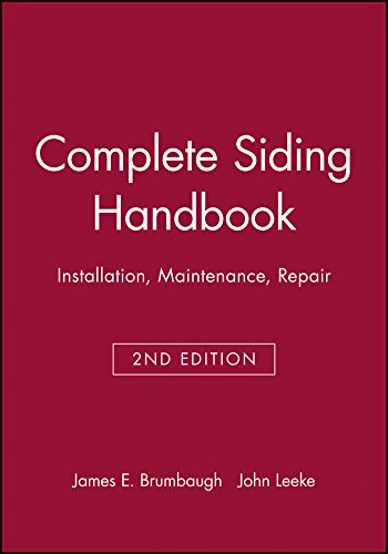 Complete Siding Handbook Installation, Maintenance, Repair [Paperback]
