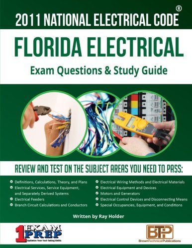 Florida Electrical Exam Questions And Study Guide [Paperback]